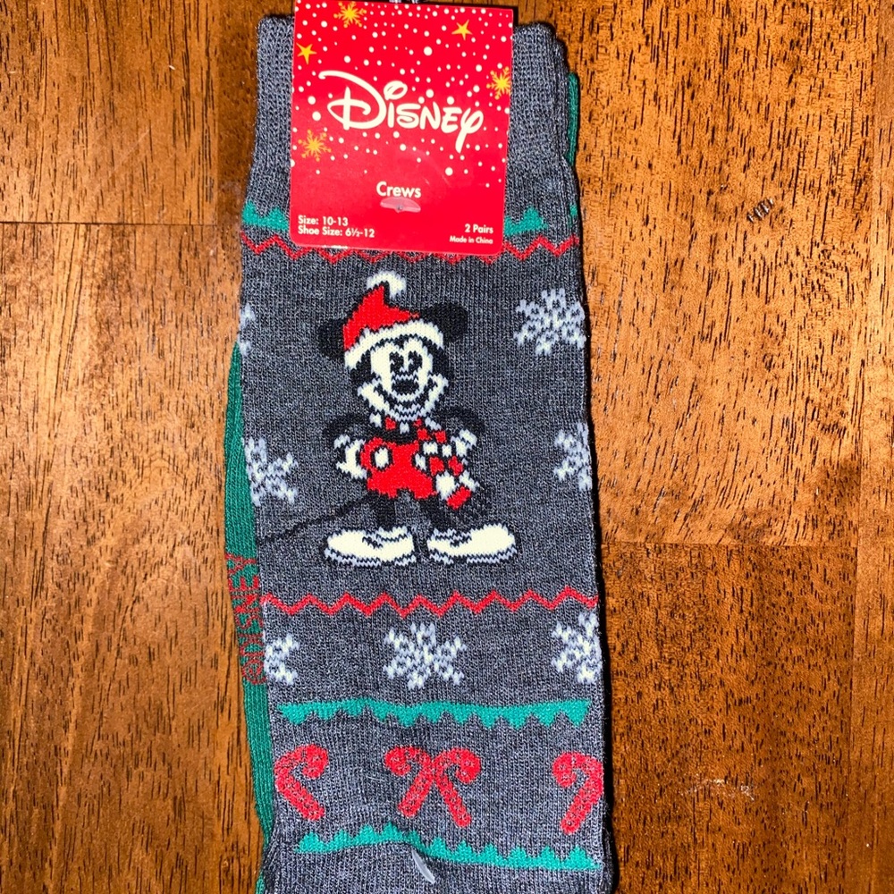 Disney holiday socks!